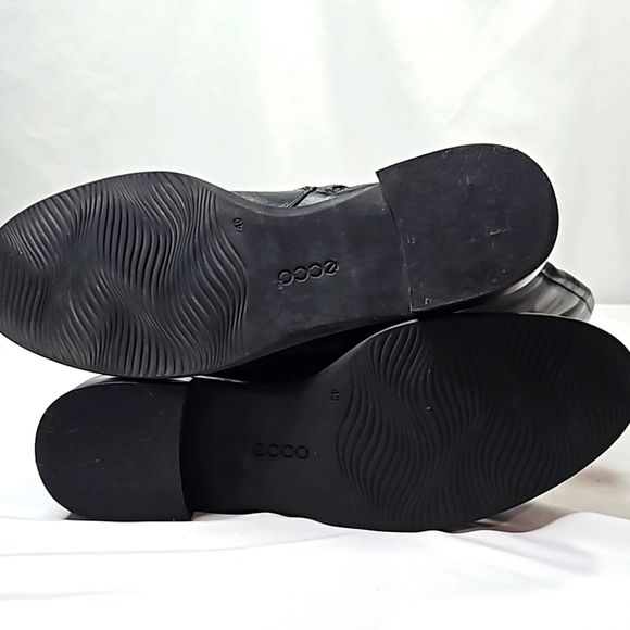 ECCO Hobart Womens Black High Riding Boots Size 9/9.5 (40) - Picture 5 of 7